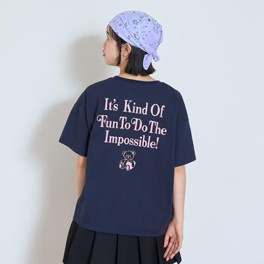 【GOODPRICE】ベアー刺しゅうTシャツ