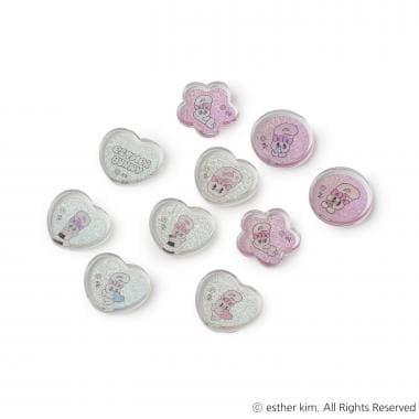 【eSTHeRBUNNY】おはじき風シール