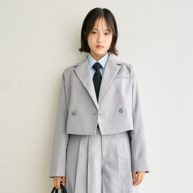 【卒服・セレモニー】エンブレムつきボレロジャケット