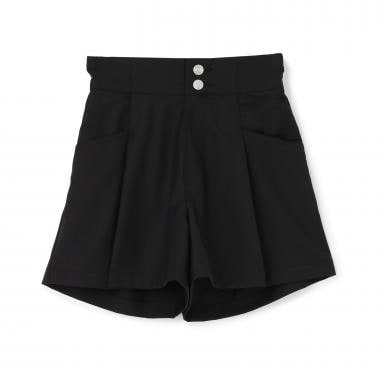 美脚見えタックフレアキュロット