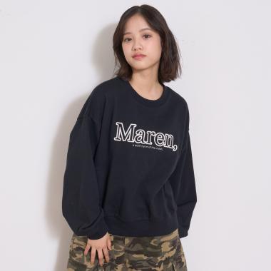 立体ロゴ刺しゅうベーシックトレーナー