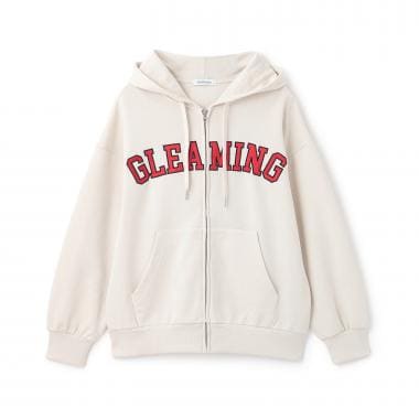 ロゴアップリケルーズジップパーカ