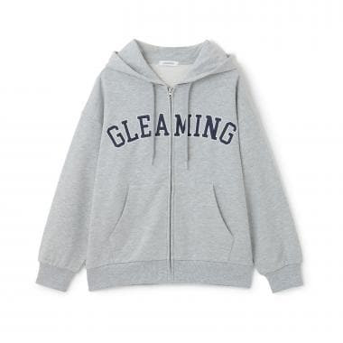 ロゴアップリケルーズジップパーカ