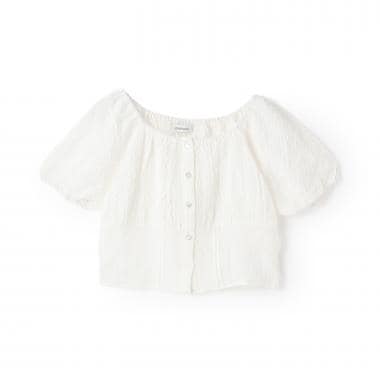 オフショルブラウス