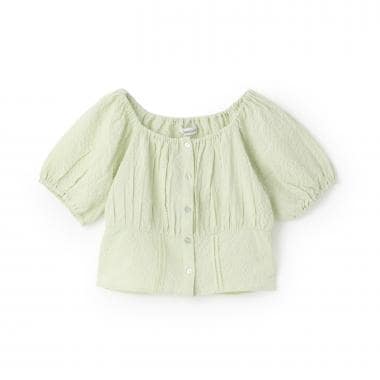 オフショルブラウス