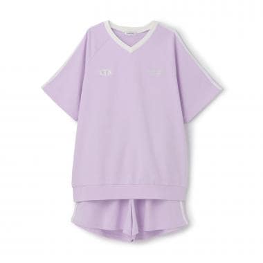 【綿100%】ワンマイルVネックスウェットセットアップ