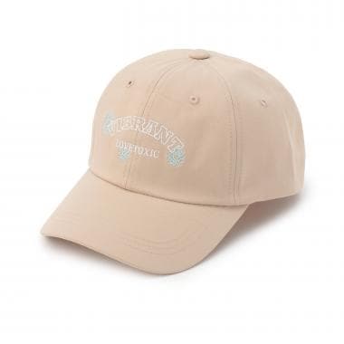 フラワー刺しゅうキャップ