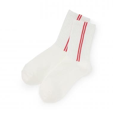 サイドラインクルーソックス