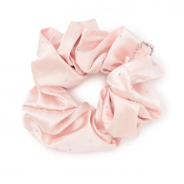 ストーンつきサテンシュシュ