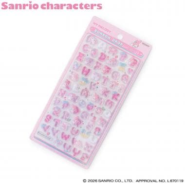 【サンリオ】ボンボンドロップシールmoji