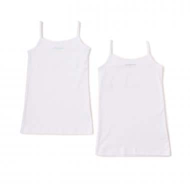 2枚組胸二重キャミソール