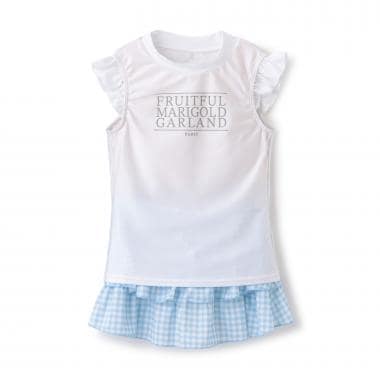 チェックスカート2点セット