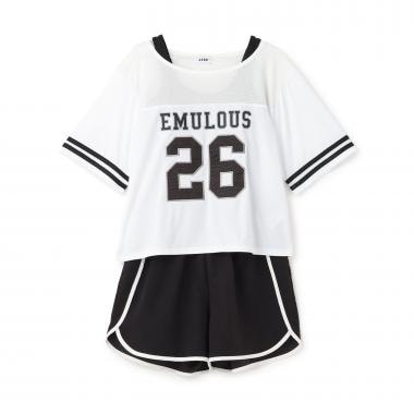 ナンバーメッシュ4点セット水着