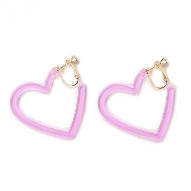Kate Spade ハートモチーフのフープイヤリング 楽天市場】ケイトスペード ピアス フープ ハート キラキラ