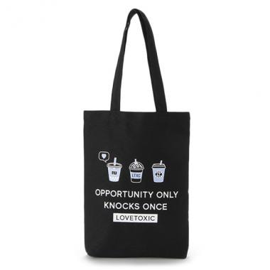 ドリンクプリントトートバッグ