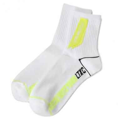 カラーテープクルーソックス