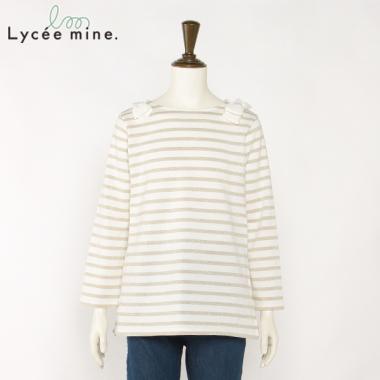 ボーダー長袖Tシャツ