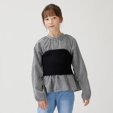 【リンク】ニットビスチェブラウス