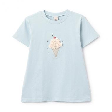 【防汚/リンク】キラキラモチーフTシャツ