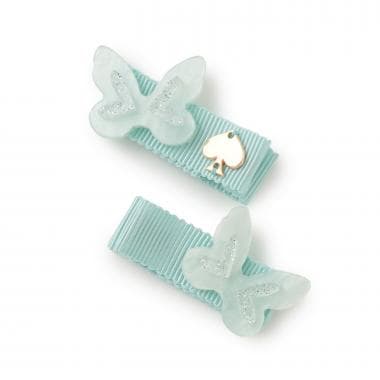 バタフライヘアクリップ