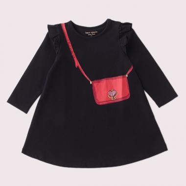 インファント・トドラー トロンプルイユ ニコラ ハンドバッグ ドレス