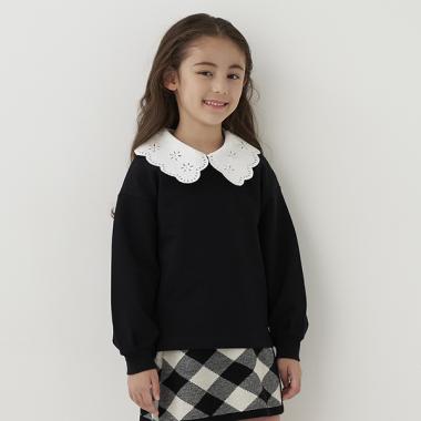 ケイトスペード　トドラー レースカラーワンピース 110cm 黒 ブラック 黒 kate spade new york kids（ケイトスペードニューヨーク）の