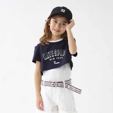 トドラー ジャンピングドッグTシャツ&キャミソールセット(120cm