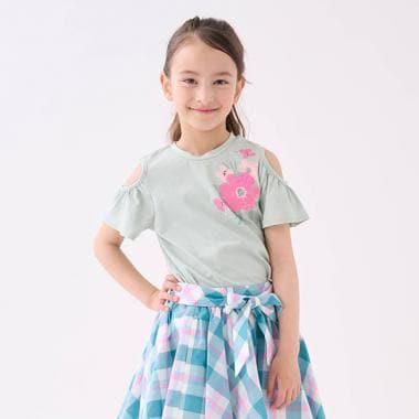 トドラー サマーフローラルTシャツ
