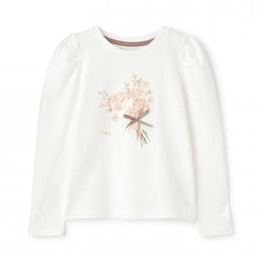 フローラルブーケ長袖Tシャツ