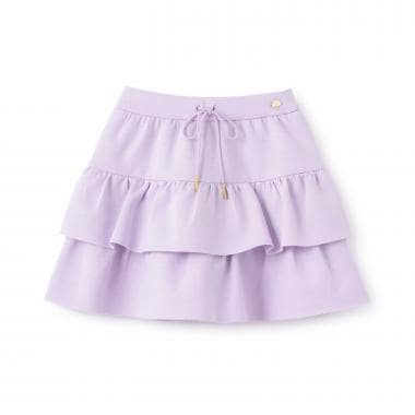 ラメダンボールニットフリルスカート