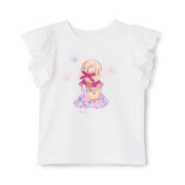 ガールインストローハットTシャツ