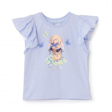 ガールインストローハットTシャツ