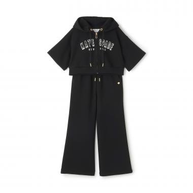 ロゴ半袖パーカ＆パンツセット