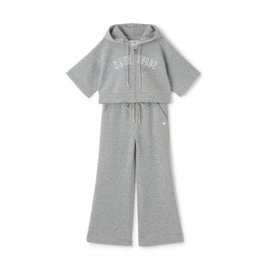 ロゴ半袖パーカ＆パンツセット