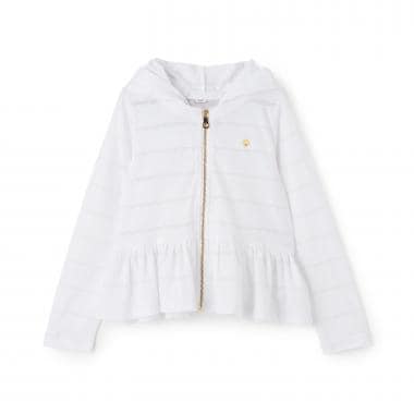 スカラップオパールパーカ