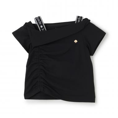 ロゴベルトオフショルダーカットソー