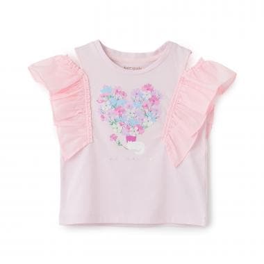 ハートブロッサムキャットTシャツ