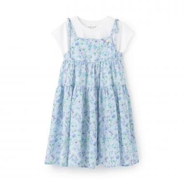 ボタニカルブルームズワンピース＆Tシャツセット