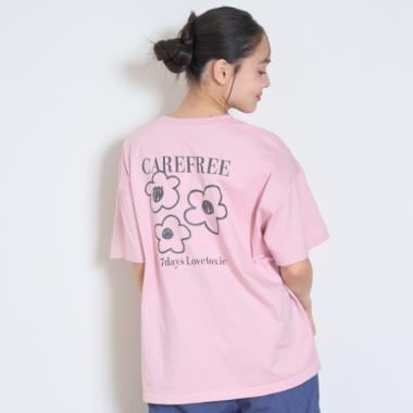 【7days】フラワーポケットBIGTシャツ