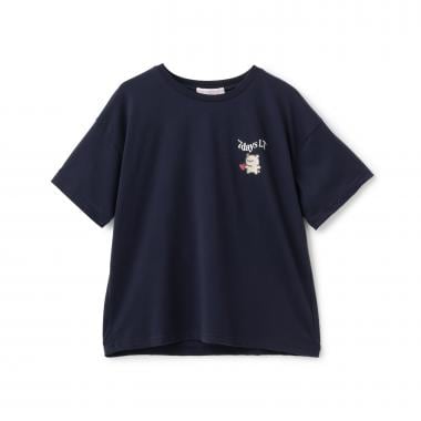【7days】クマモチーフ半袖Tシャツ