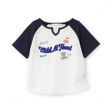 【7days】ラグラン半袖Tシャツ