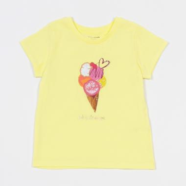 【人気商品再入荷】【直営店で取り扱い無し】ガールズ アイスクリームTシャツ