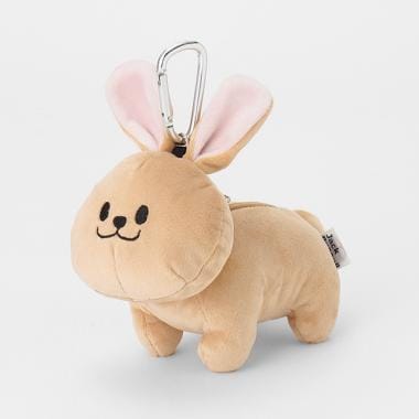 ウサギカラビナつきポーチ(F ベージュ): ジュニア - ナルミヤ