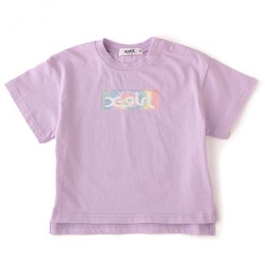 ボックスロゴサイドスリットTシャツ