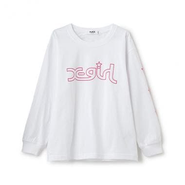 ミルズロゴ長袖Tシャツ