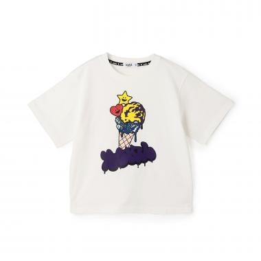 【接触冷感】キラッキーアイスクリーム 半袖Tシャツ