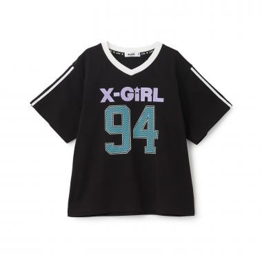 ユニフォームVネック半袖Tシャツ