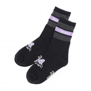 BOXロゴ シアークルーソックス