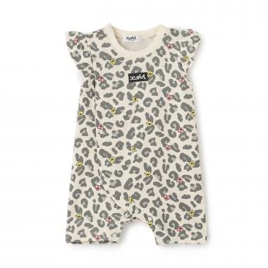 キラッキーレオパード総柄 ショートオール