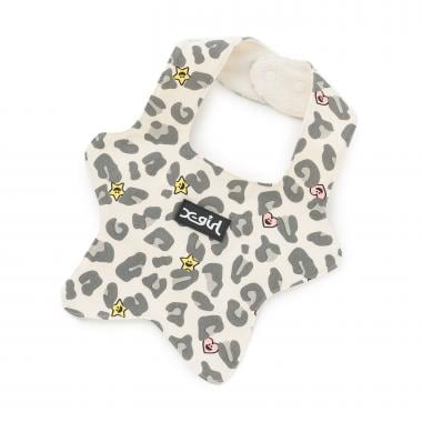 キラッキーレオパード総柄 星型リバーシブルスタイ